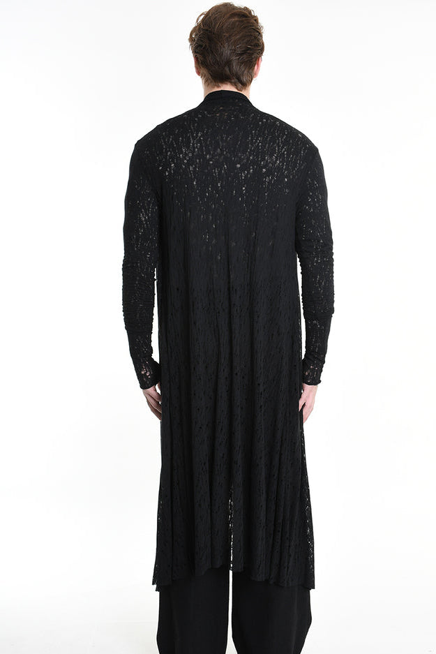 La Haine Inside Us Long Black Cardigan - Lili the First Boutique