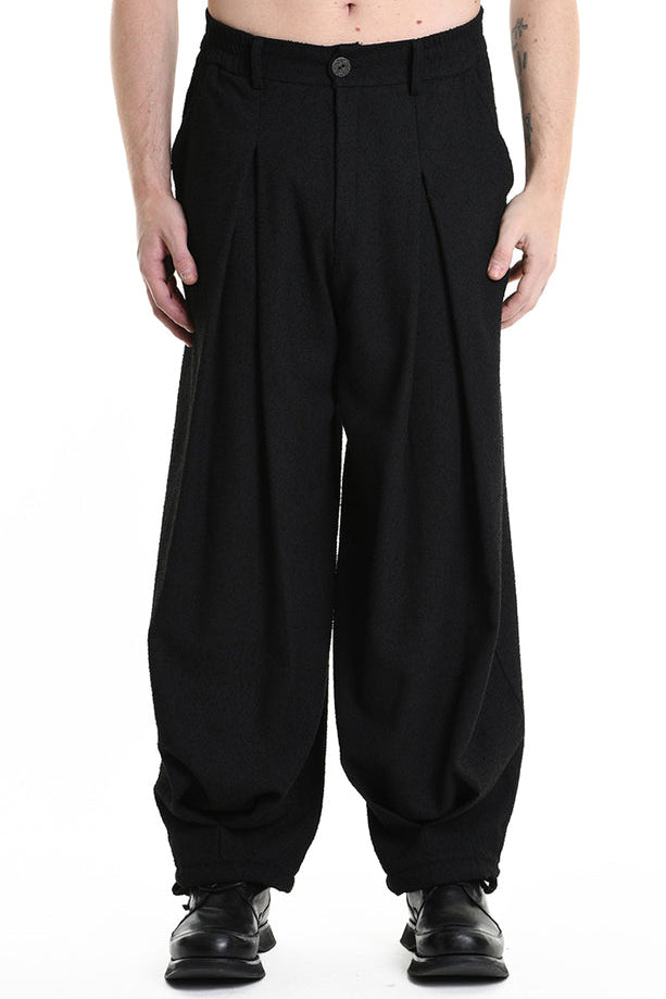 La Haine Inside Us Black wide-leg dress pants - Lili the First Boutique NYC