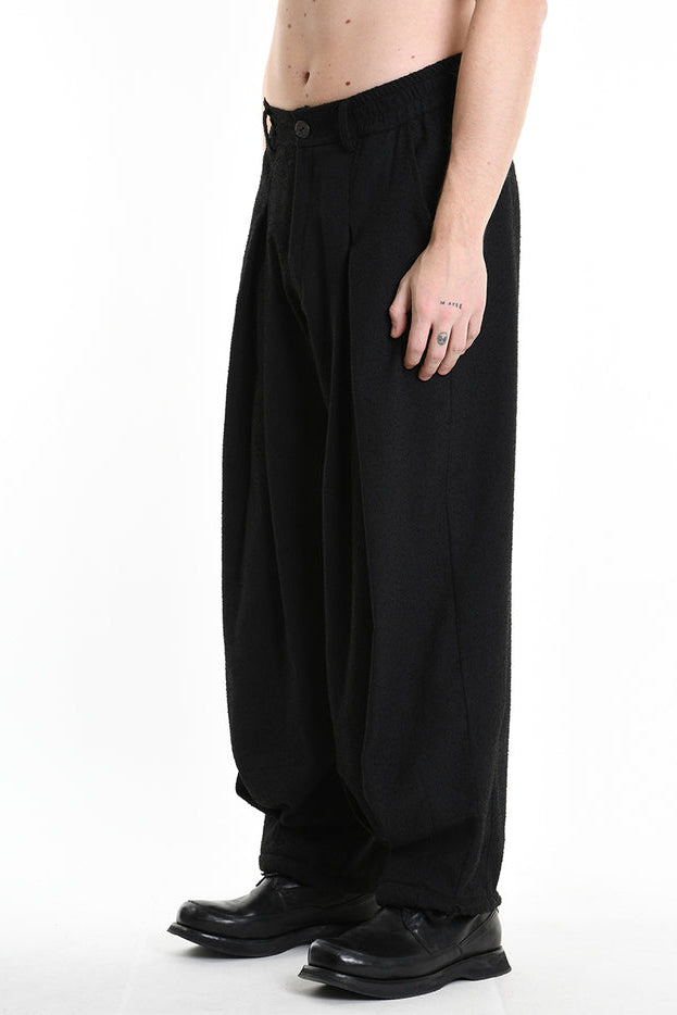 La Haine Inside Us Black wide-leg dress pants - Lili the First Boutique NYC