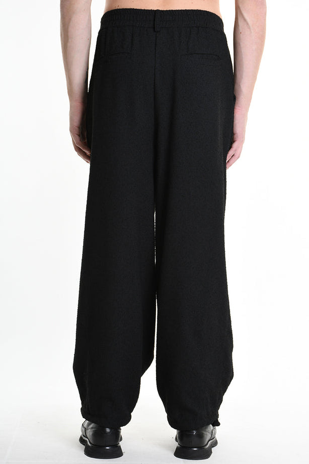La Haine Inside Us Black wide-leg dress pants - Lili the First Boutique NYC
