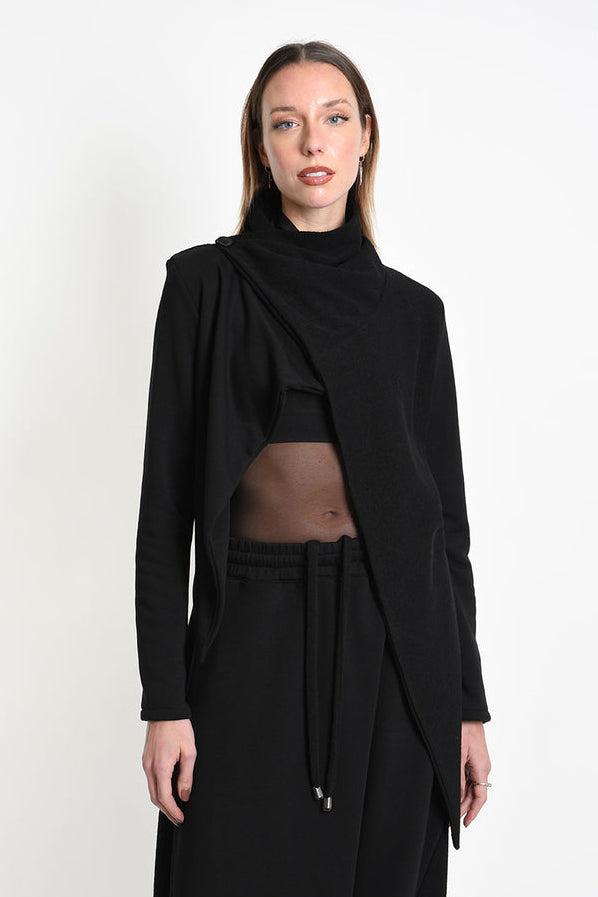 La Haine Inside Us NYC - Cardigan jacket - Asymmetric - Cotton