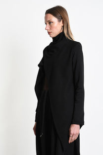 La Haine Inside Us NYC - Cardigan jacket - Asymmetric - Cotton