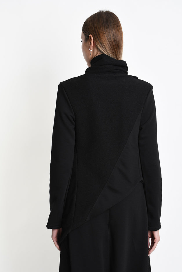 La Haine Inside Us NYC - Cardigan jacket - Asymmetric - Cotton