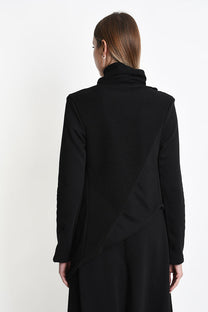 La Haine Inside Us NYC - Cardigan jacket - Asymmetric - Cotton