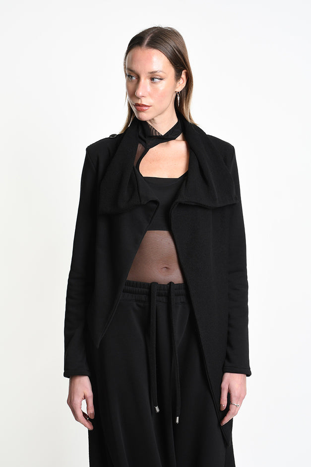 La Haine Inside Us NYC - Cardigan jacket - Asymmetric - Cotton