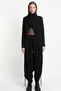 La Haine Inside Us NYC - Cardigan jacket - Asymmetric - Cotton