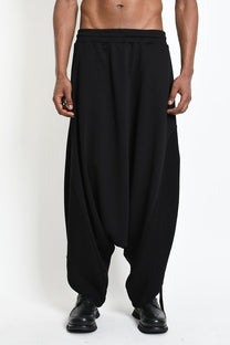 La Haine Inside Us NYC - Harem - Pants - Unisex-dropped crotch