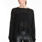 La Haine Inside us cropped sweater 