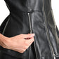 La Haine multi-zippers, high shoulders, Avant Garde leather jacket