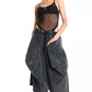 Unisex gaucho, oversized pants made by La Haine Italy - available at LiLi The First boutique Washington DC