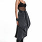 Unisex gaucho, oversized pants made by La Haine Italy - available at LiLi The First boutique Washington DC