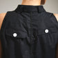 LiLi The First-NY77 black cotton maxi Dress