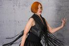 LiLi The First - Albert Affinito - Fringe Leather Vest