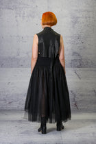 LiLi The First - Albert Affinito - Fringe Leather Vest