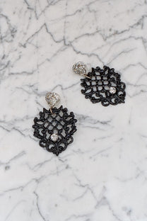 LiLi The First - Lattice Earrings