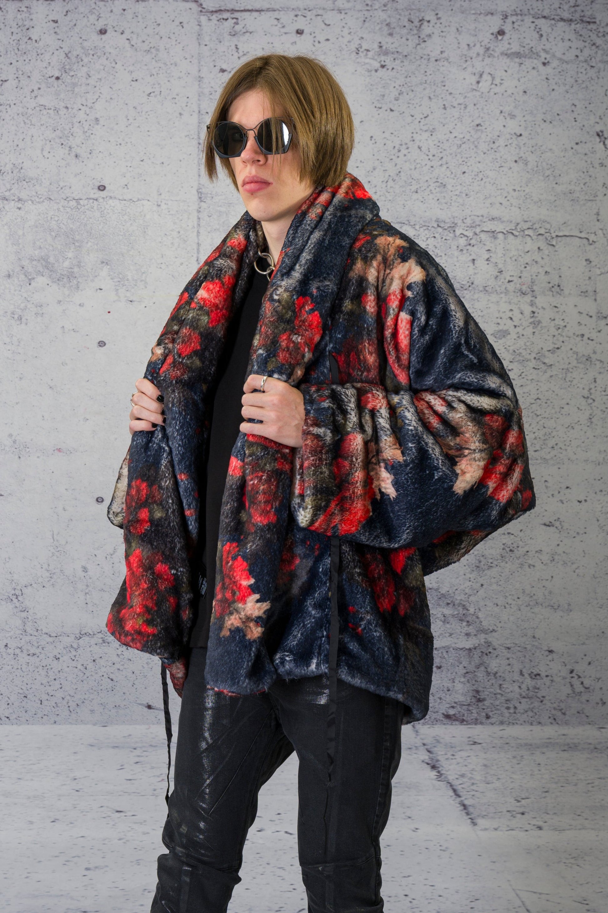 LiLi The First boutique-Barbara Bologna-Puffy Over faux fur coat