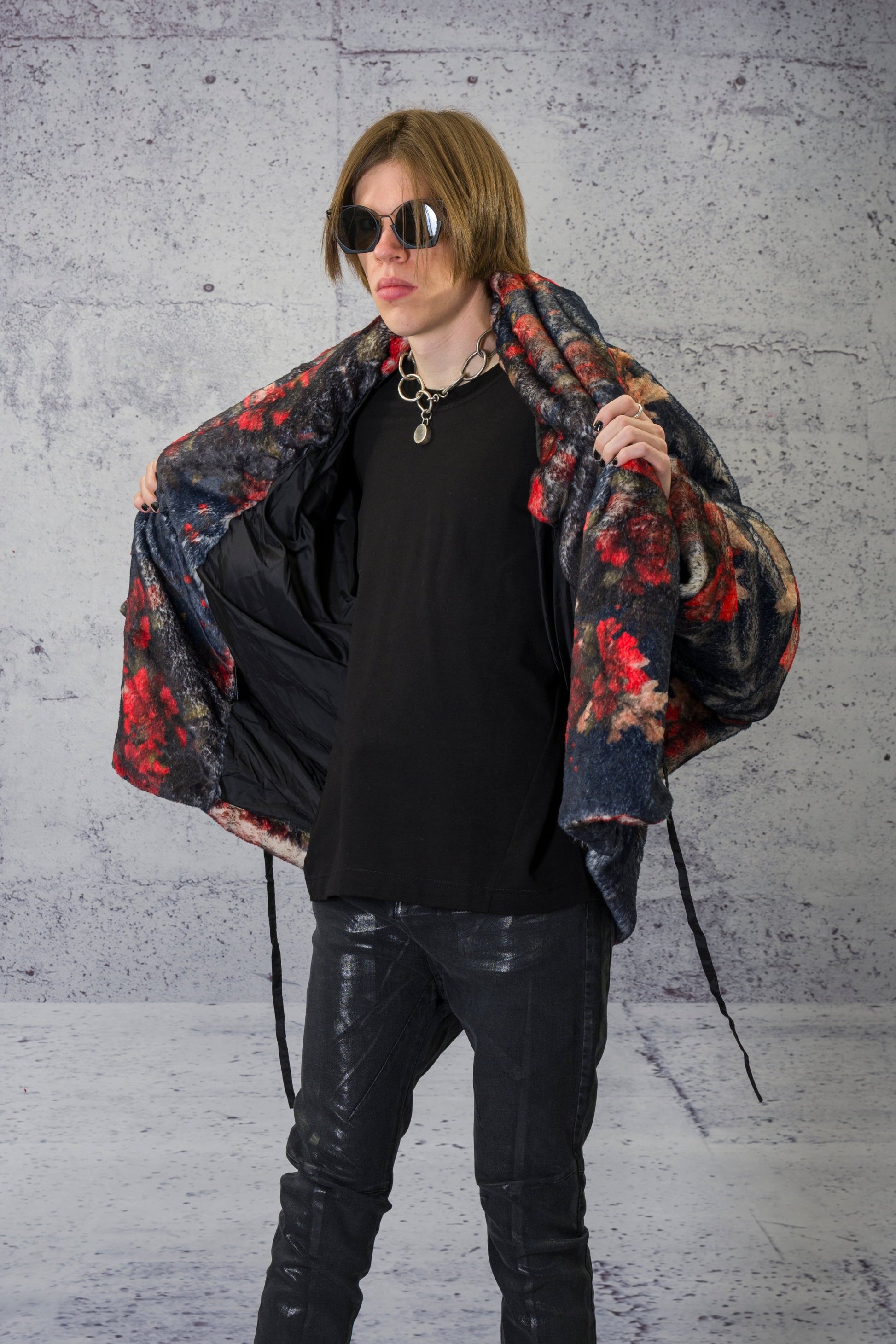 LiLi The First boutique-Barbara Bologna-Puffy Over faux fur coat