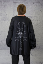 LiLi The First boutique - BARBARA-BOLOGNA-Oversized Scorpion Sweatshirt