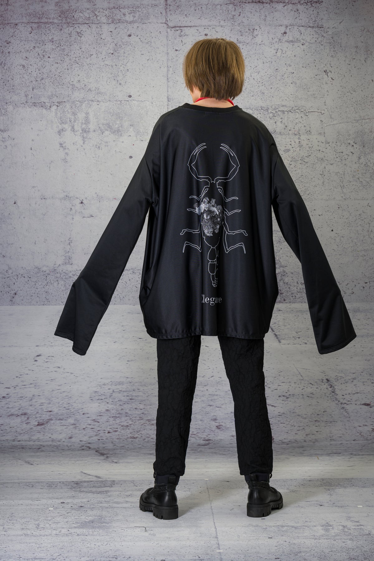 LiLi The First boutique - BARBARA-BOLOGNA-Oversized Scorpion Sweatshirt