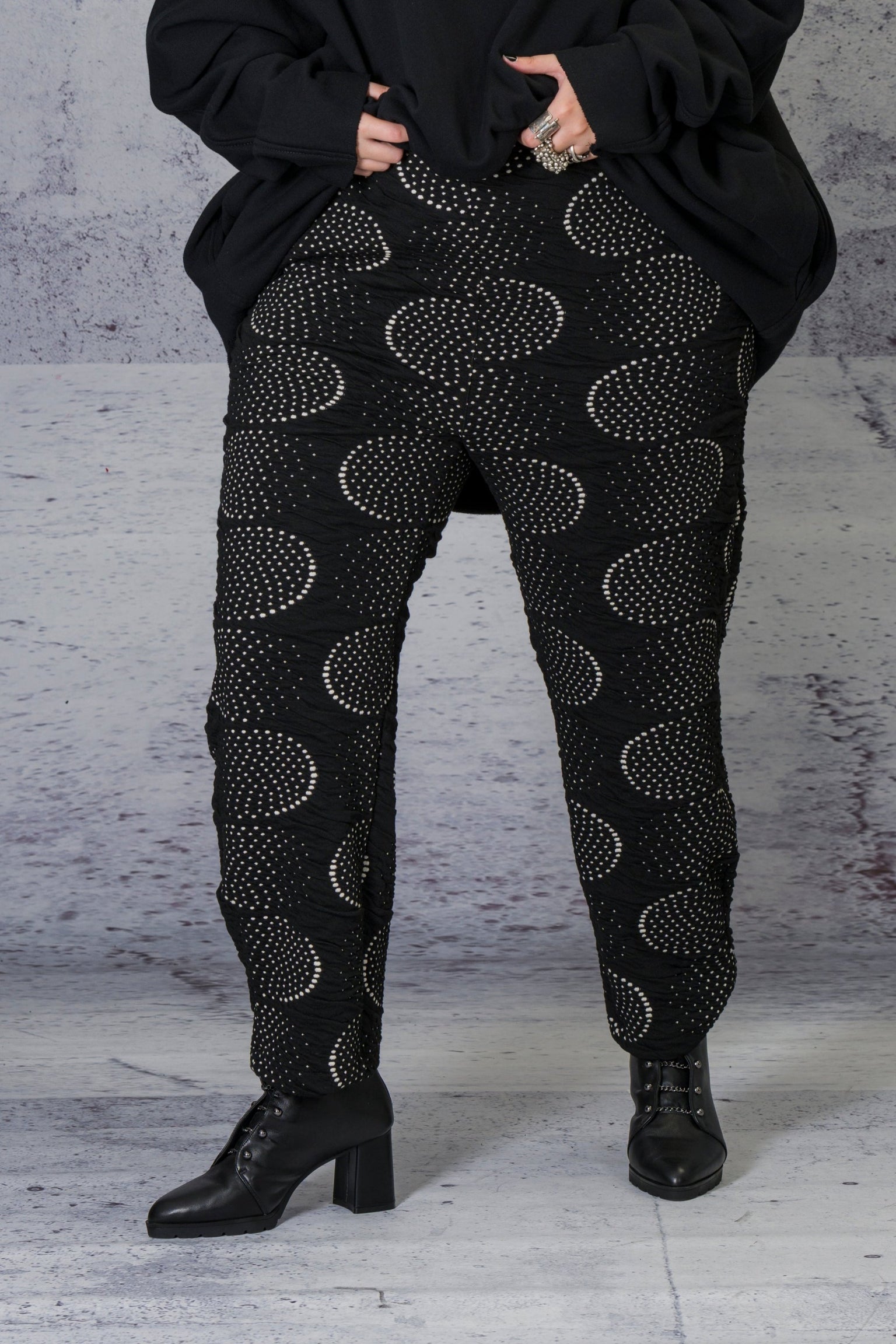 LiLi The First boutique - Gershon Bram quilted pants