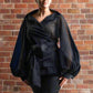 LiLi The First boutique - NY77 Wrap Blouse Volumed sleeves