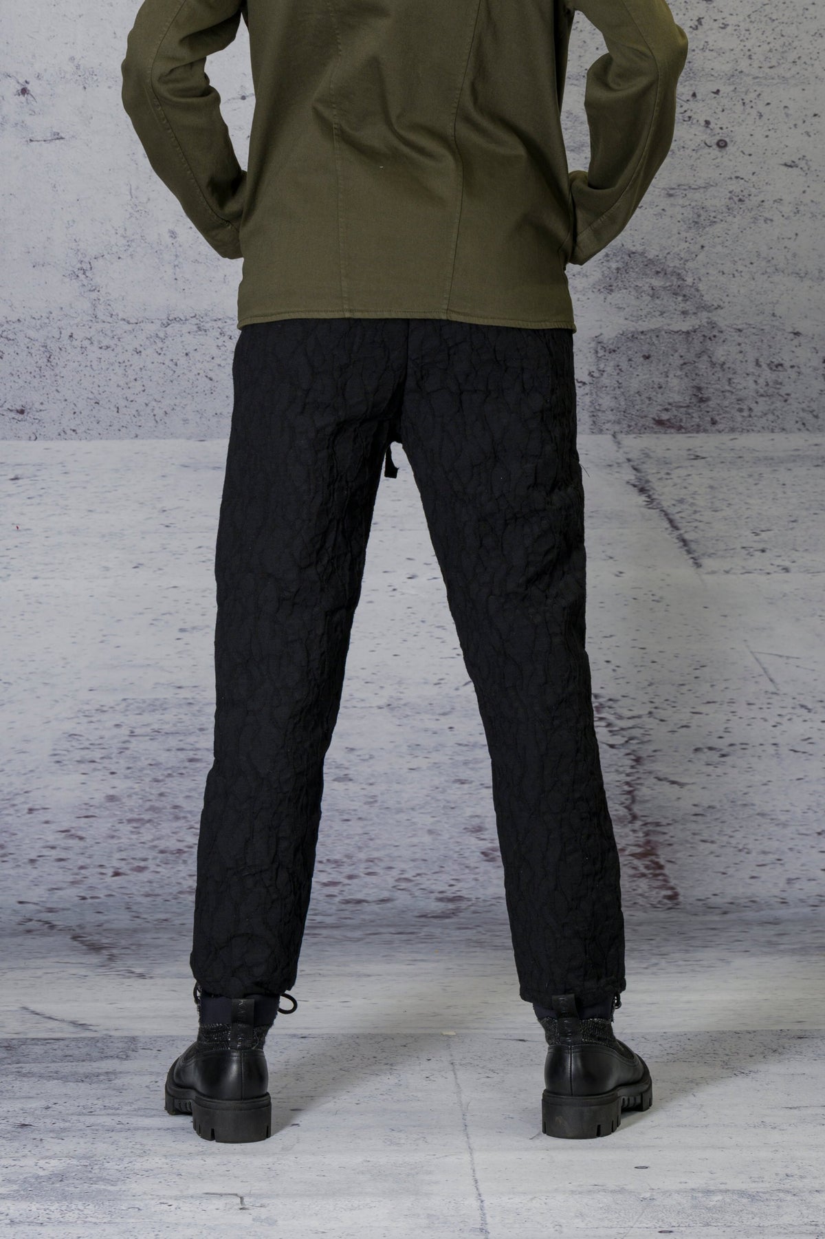 LiLi The First boutique, La Haine Inside Us, Jacquard men pants