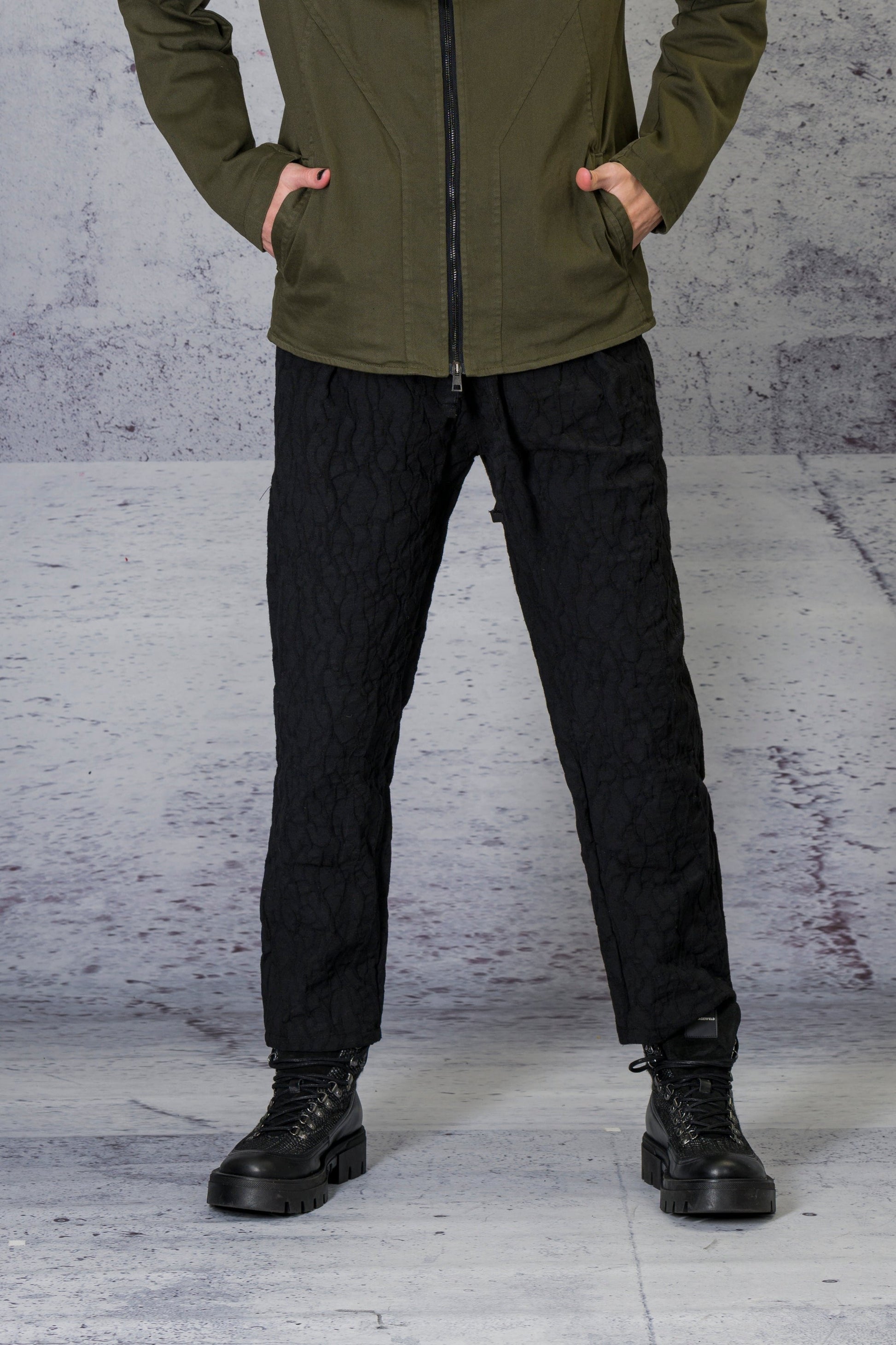 LiLi The First boutique, La Haine Inside Us, Jacquard men pants