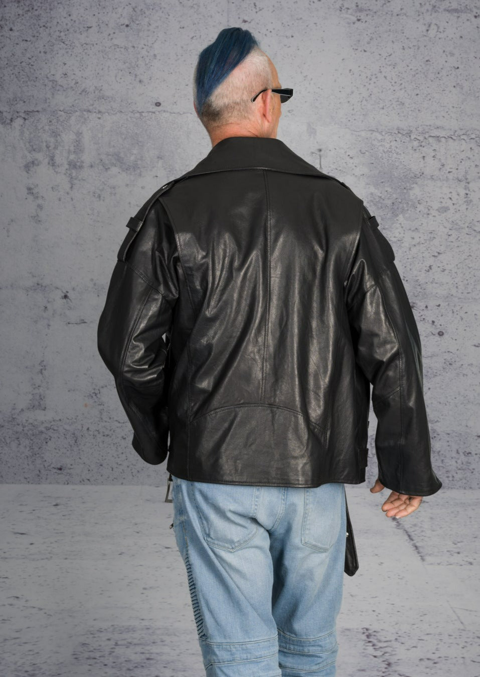Biker rock star Leather Jacket
