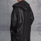 LiLi The First boutique - David's Road Faux Leather Coat