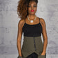 LURDES BERGADA stretch fabric Belt U24-921