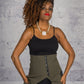 LURDES BERGADA stretch fabric Belt U24-921