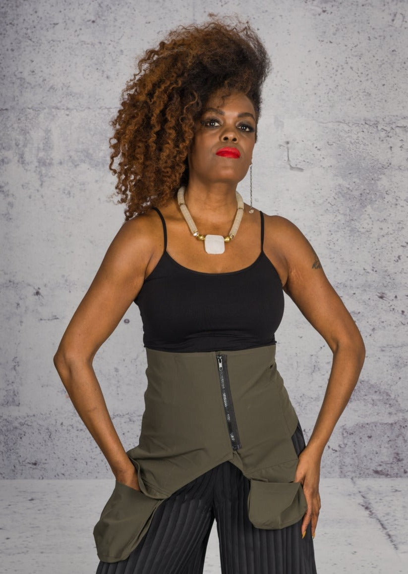 LURDES BERGADA stretch fabric Belt U24-921