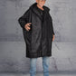 LiLi The First boutique - David's Road Faux Leather Coat