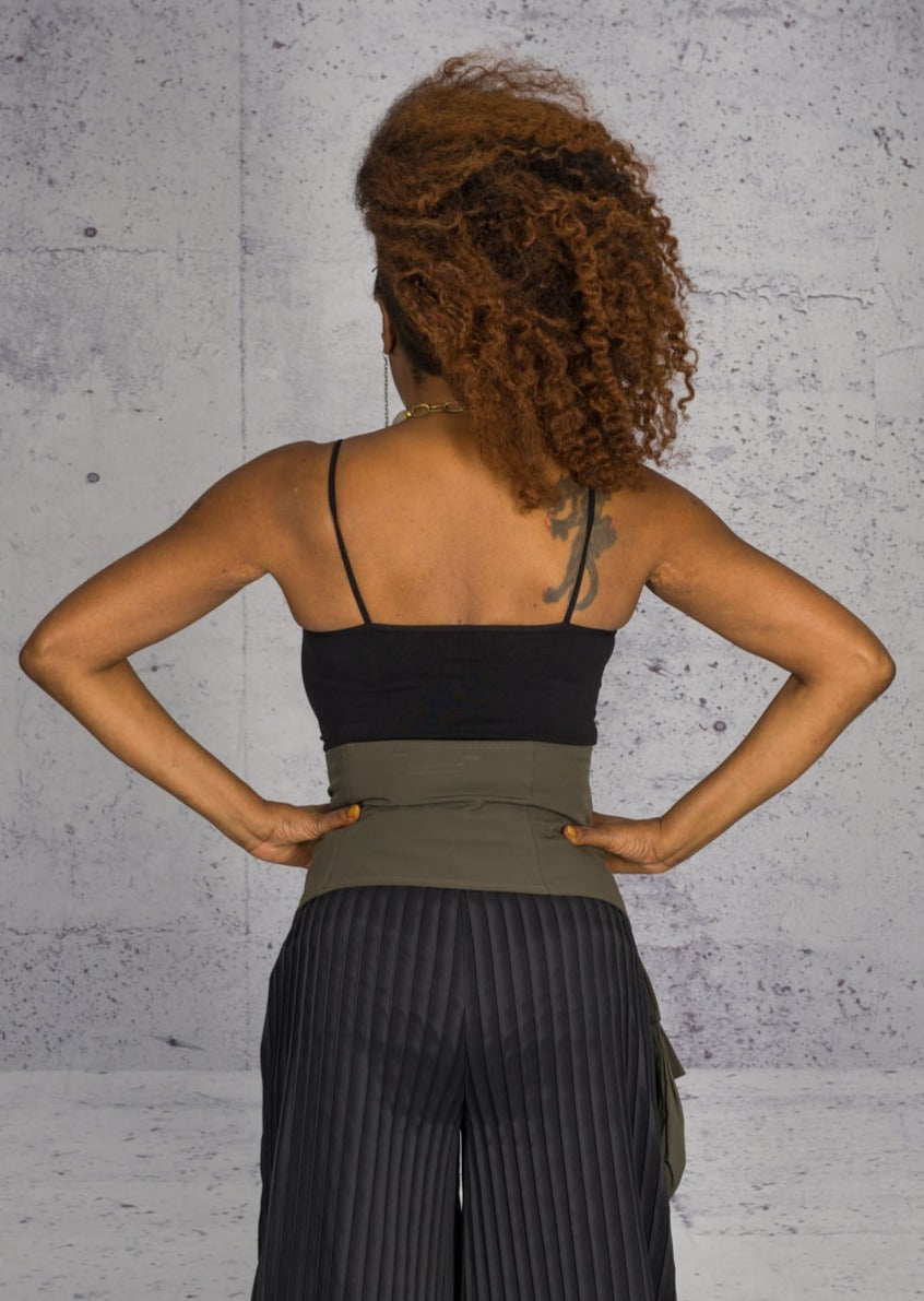 LURDES BERGADA stretch fabric Belt U24-921