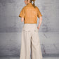 Link Croatia Cliff Wide Leg Linen Pants 