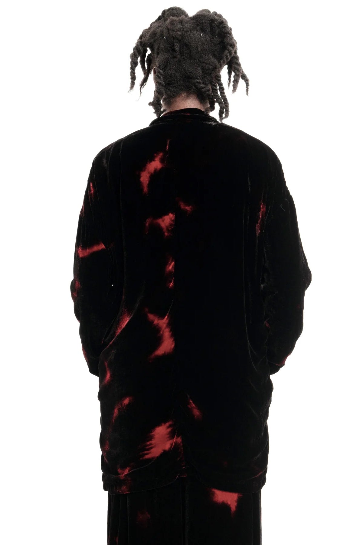 Velvety luxurious jacket by Mark Baigent - Lili the First Boutique NYC