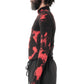 Black and red tie-dye long-sleeve top - Lili the First Boutique NYC