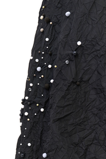Maria Calderara - Dress- Oversized, light weight, art - Black