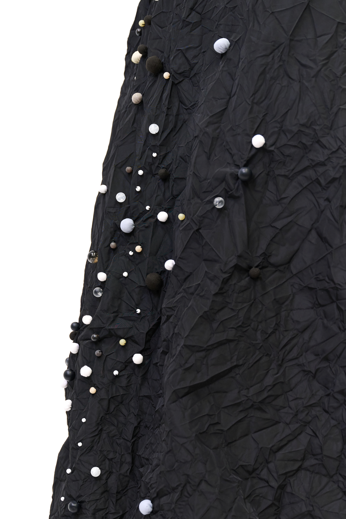 Maria Calderara - Dress- Oversized, light weight, art - Black