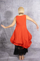 Maria Calderara - Dress - Puppet - red