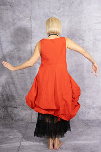 Maria Calderara - Dress - Puppet - red