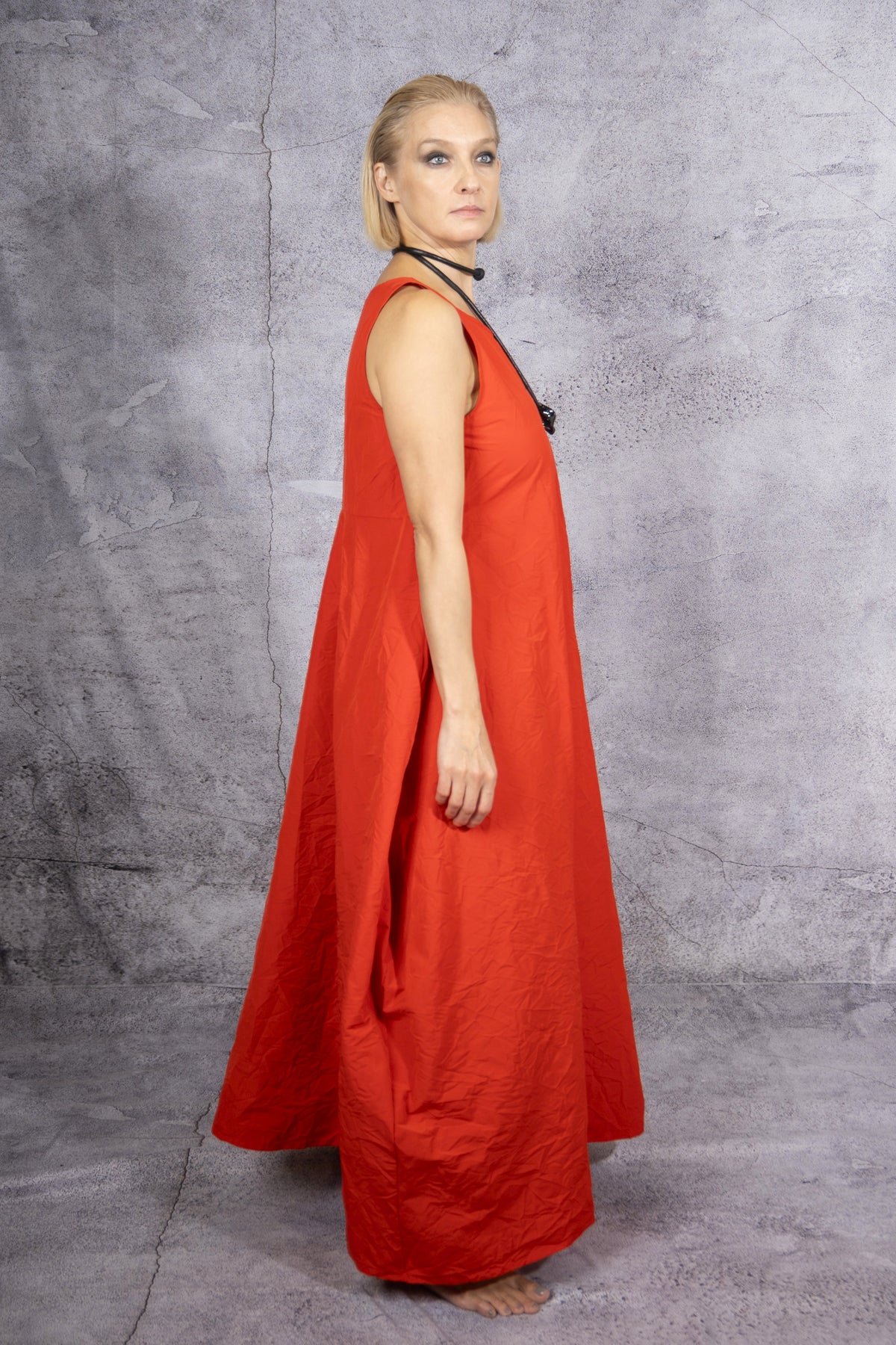 Maria Calderara - Dress - Puppet - red