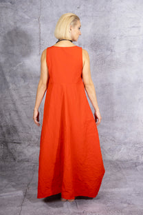 Maria Calderara - Dress - Puppet - red