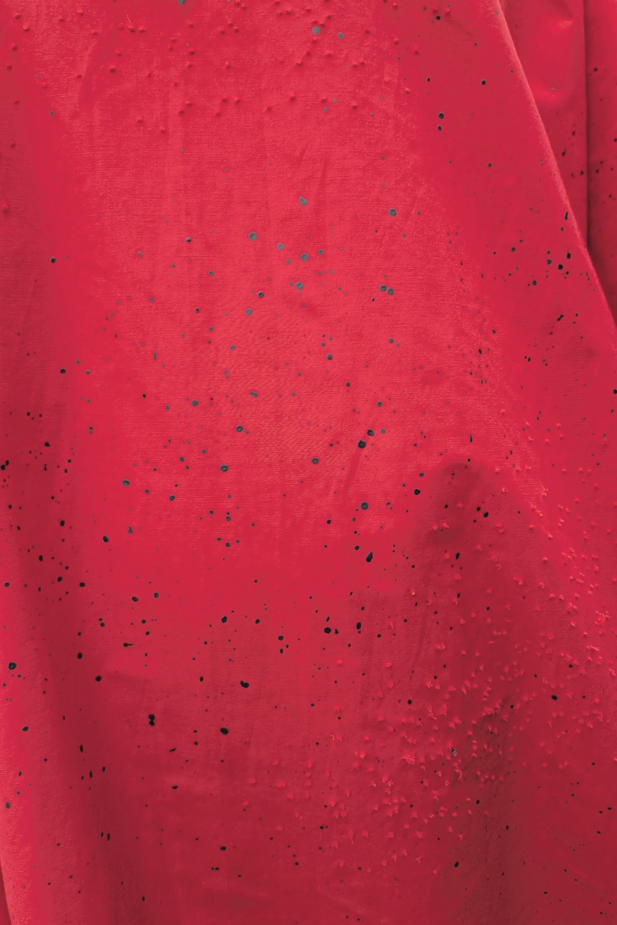 Maria Calderara - Dress - Red - Circle - Statement dress - LiLi The First NYC