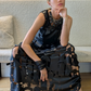 Maria_Calderara faux leather bracelet, available now at LiLi The First boutique in NY