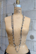 Maria Calderara - Necklace - Long - Crystals - Light weight
