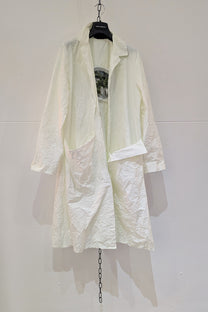 Maria Calderara - Satoshi Hirose - Ra-Ra Fashion - Coat , duster - Nylon - White