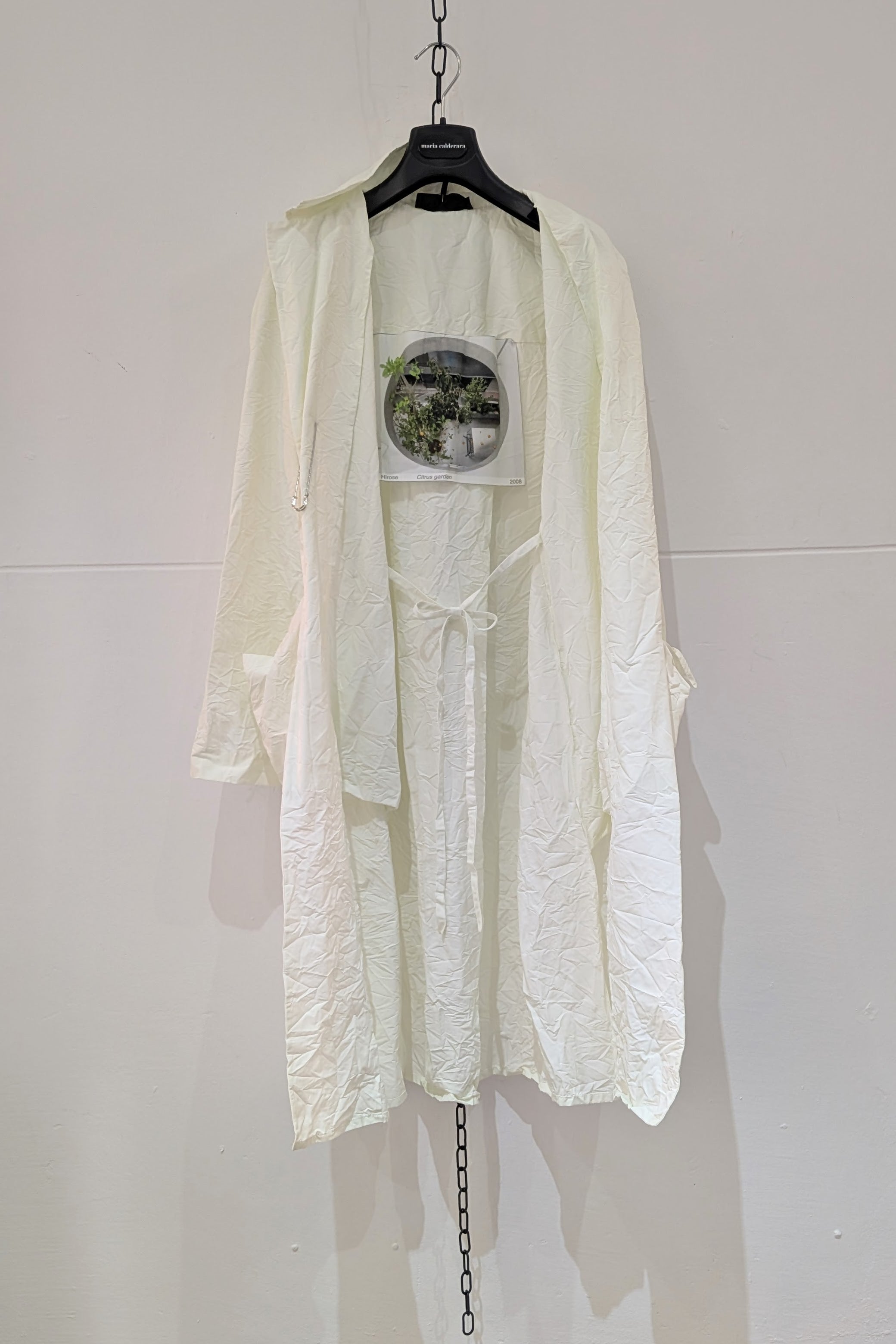 Maria Calderara - Satoshi Hirose - Ra-Ra Fashion - Coat , duster - Nylon - White