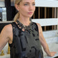 Maria Calderara Crystals necklace LiLi The First NYC