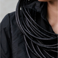 Maria Calderara Faux Leather necklace